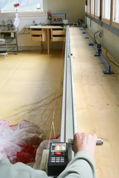 rail laser measure